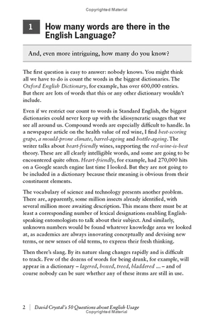 david crystal's 50 questions about english usage - pocket editions - Ảnh 8