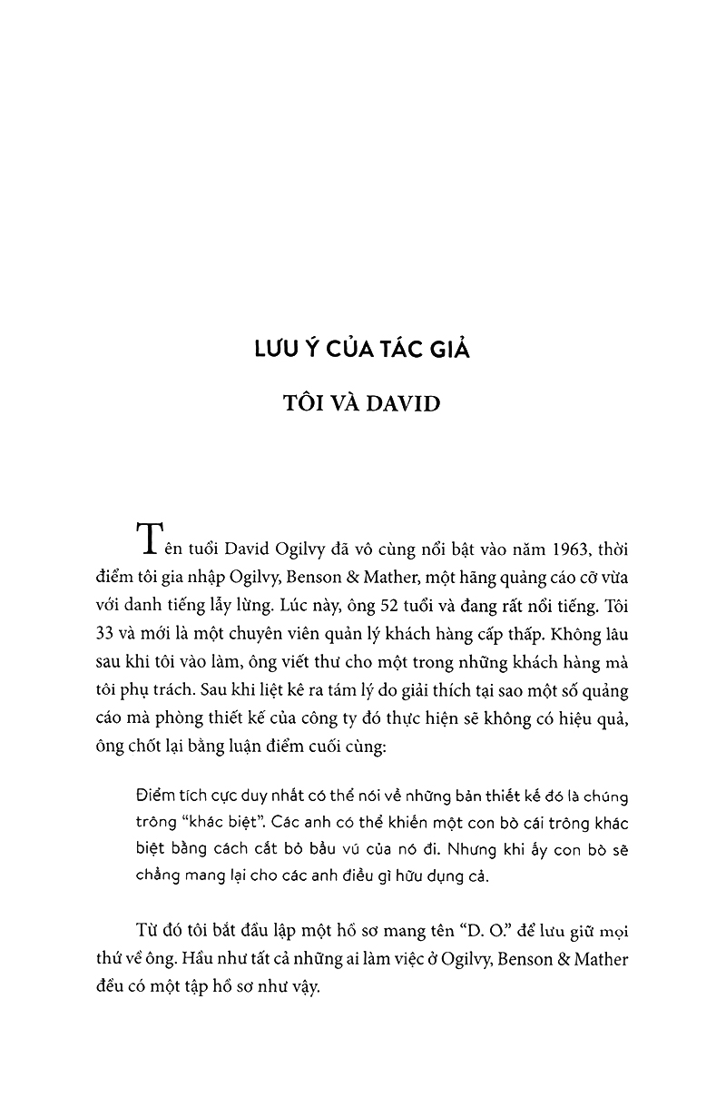 David Ogilvy - Triều Đại Của Một Ông Hoàng Quảng Cáo - Ảnh 17