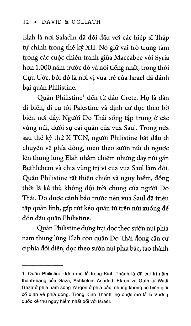 david và goliath - cuộc đối đầu kinh điển và nghệ thuật chiến thắng những gã khổng lồ (tái bản 2024) - Ảnh 10