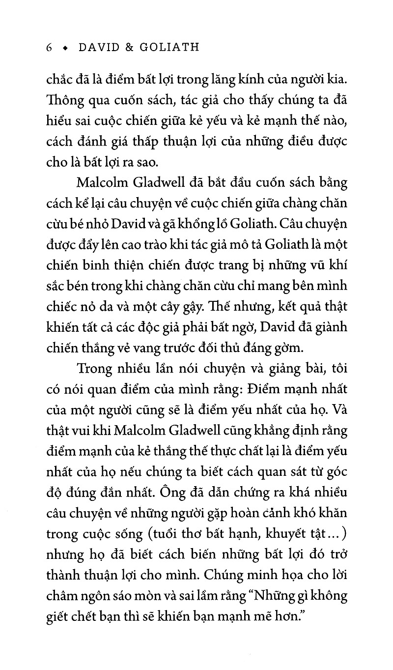 david và goliath - cuộc đối đầu kinh điển và nghệ thuật chiến thắng những gã khổng lồ (tái bản 2024) - Ảnh 5