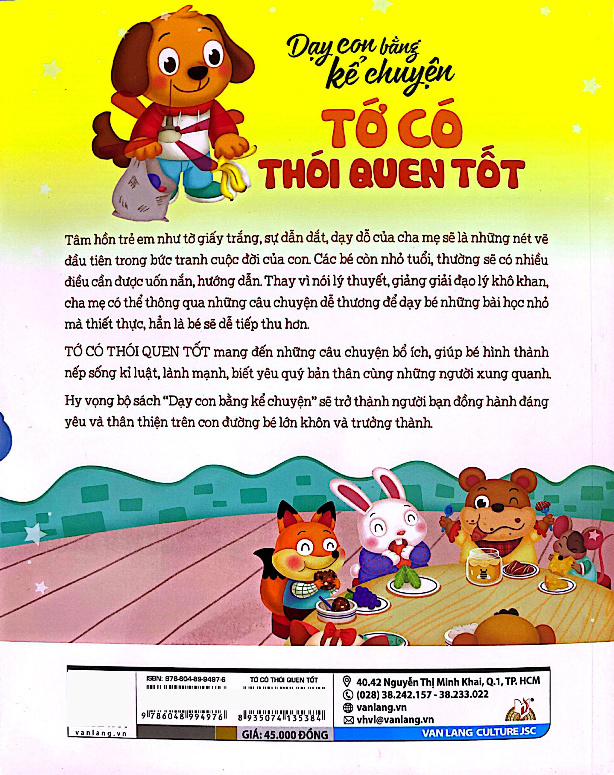 dạy con bằng kể chuyện - tớ có thói quen tốt (tái bản 2024) - Ảnh 8