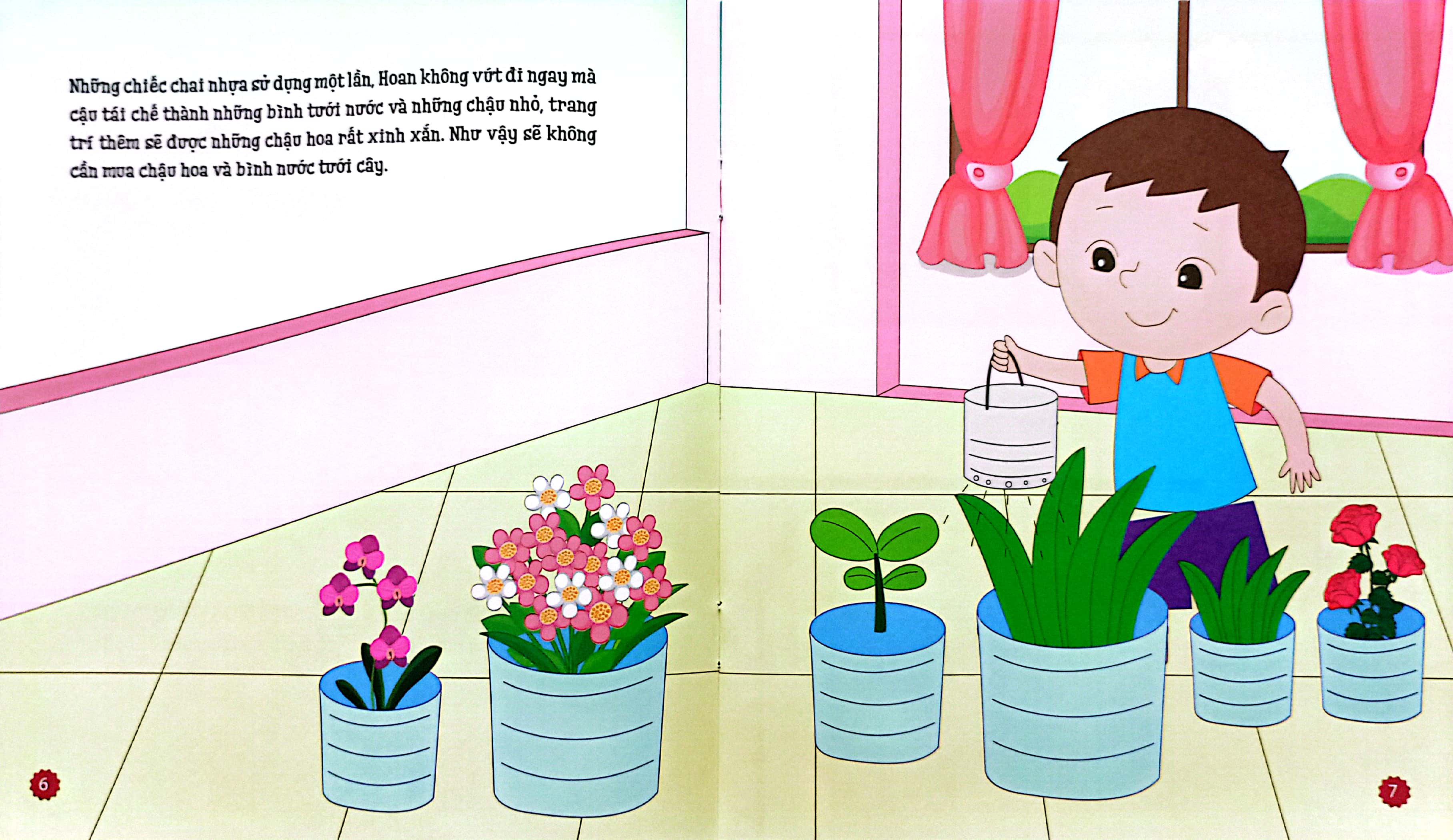 dạy con quản lý tài chính - bé học cách tái sử dụng - Ảnh 5