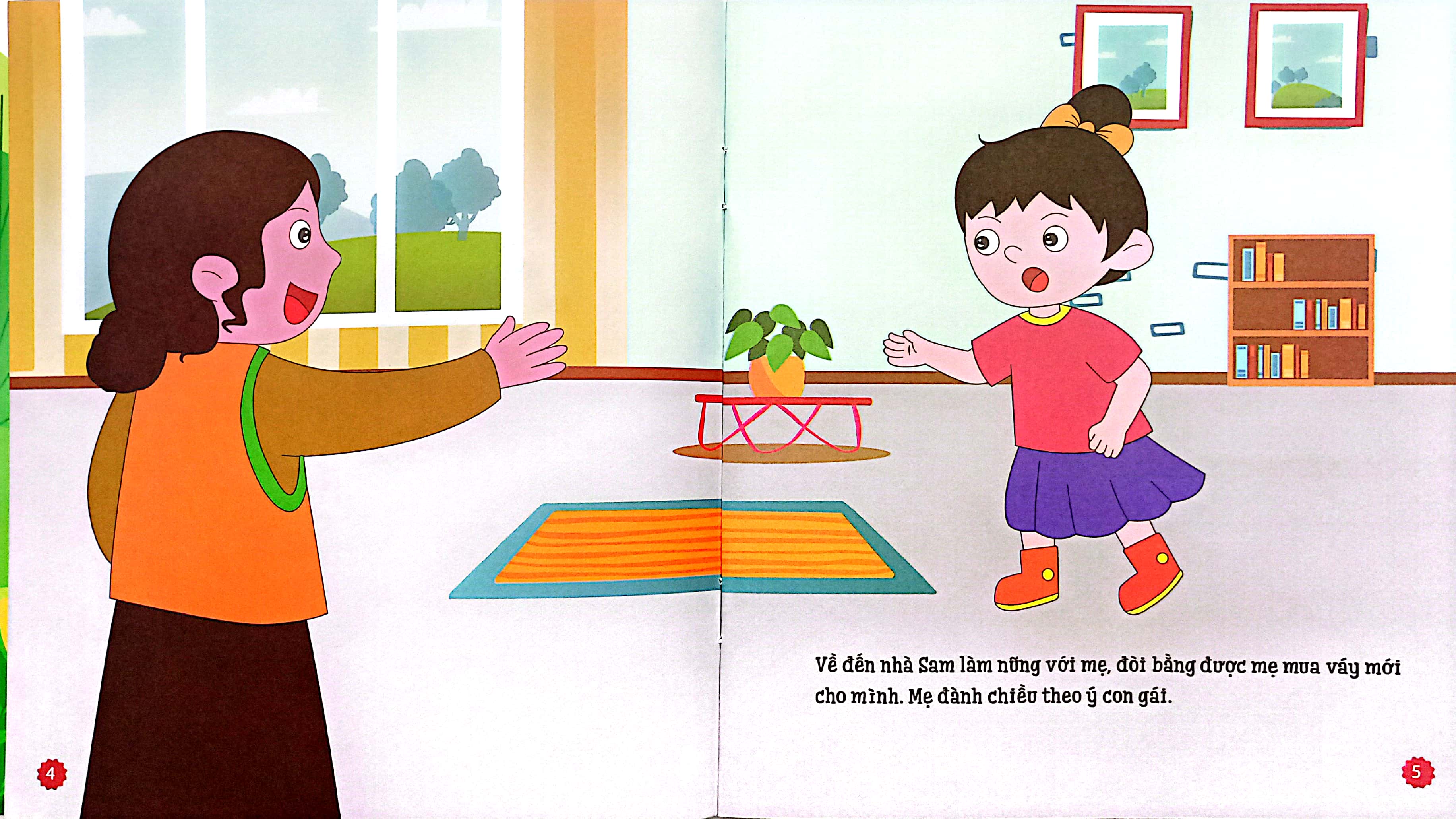 dạy con quản lý tài chính - bé không đua đòi ăn diện - Ảnh 4