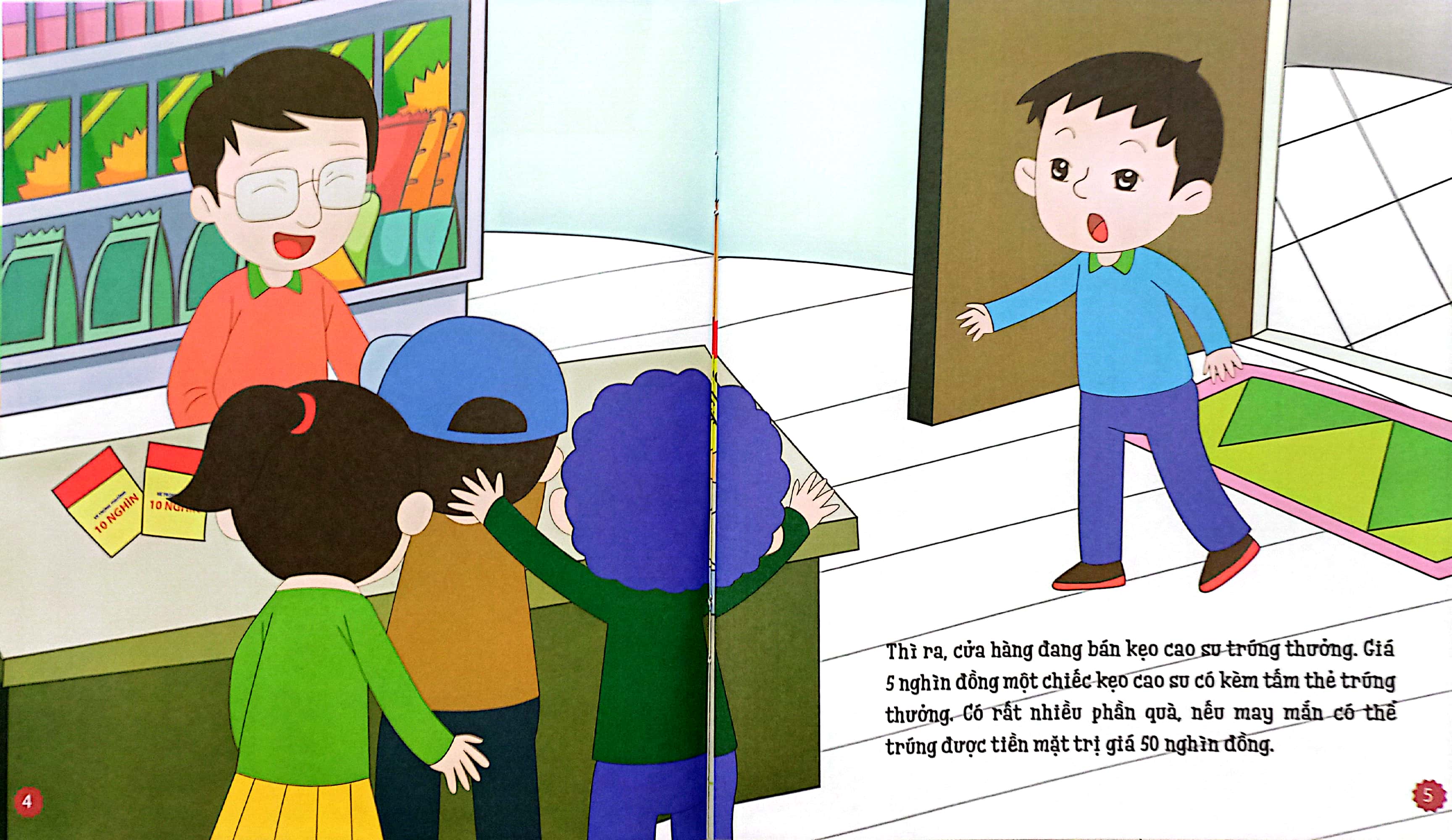 dạy con quản lý tài chính - bé không tham lam trúng thưởng - Ảnh 4