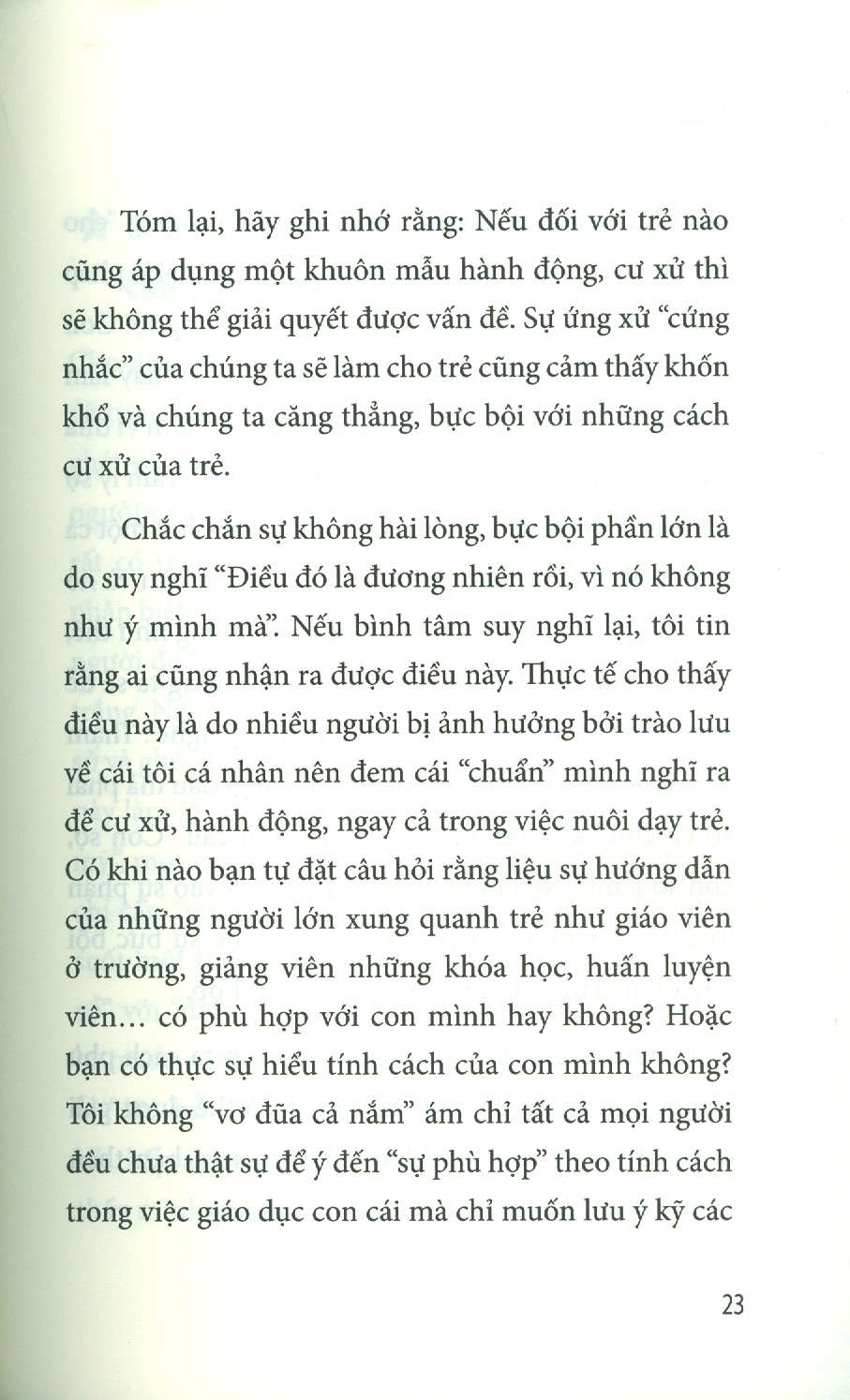 dạy con theo cá tính của con (tái bản 2023) - Ảnh 5