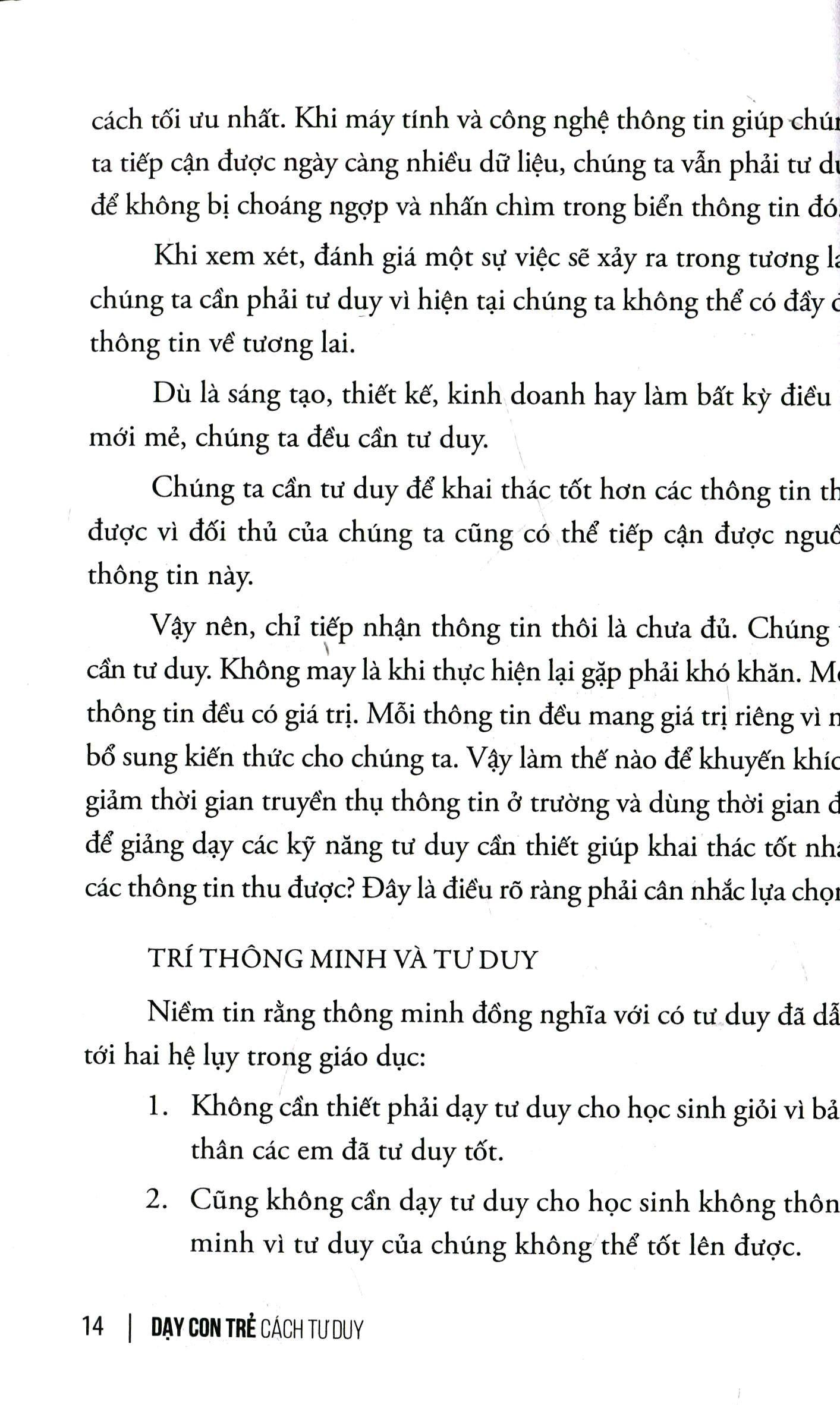 dạy con trẻ cách tư duy (tái bản 2024) - Ảnh 5