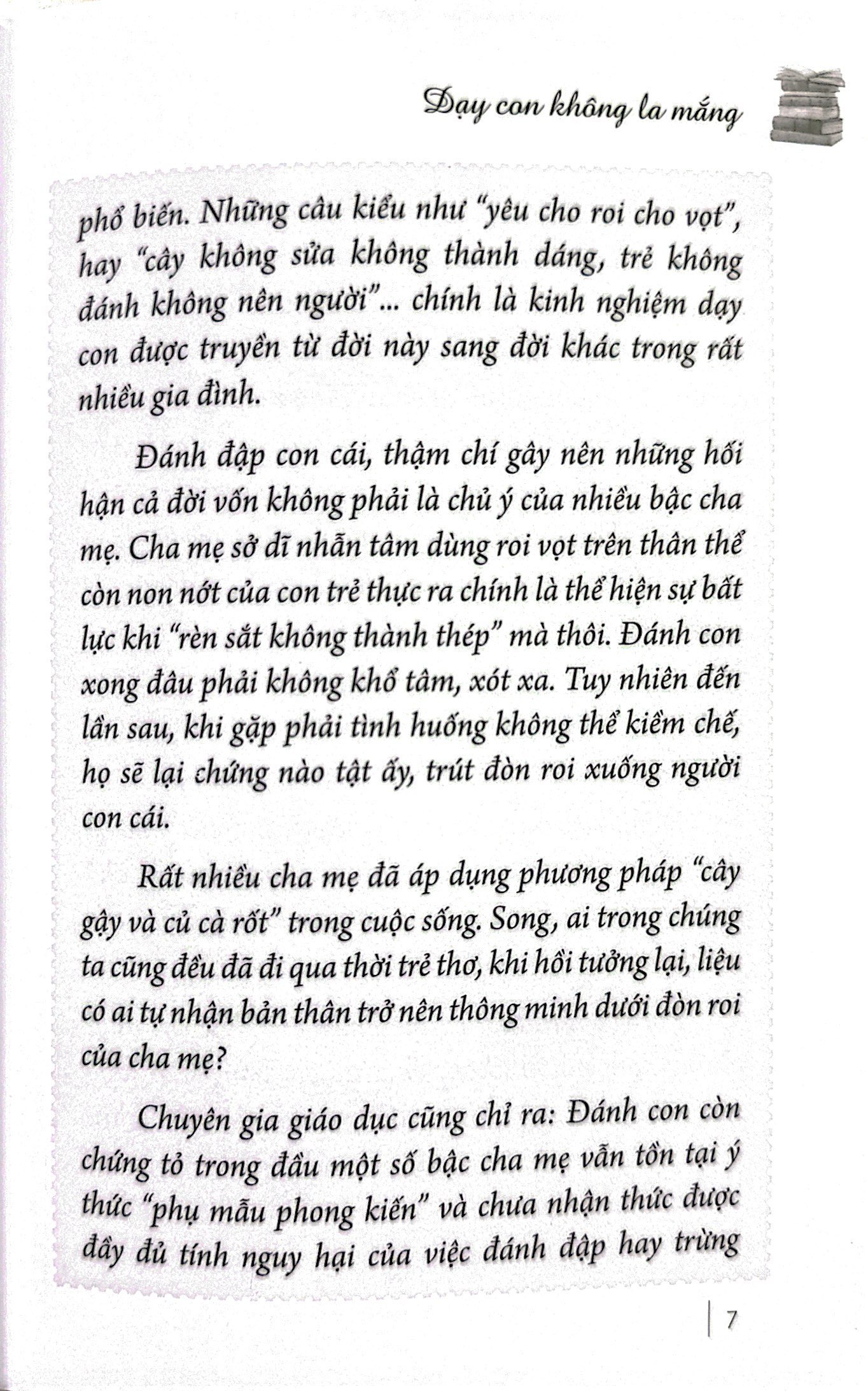 dạy con tự chủ - dạy con không la mắng - Ảnh 5