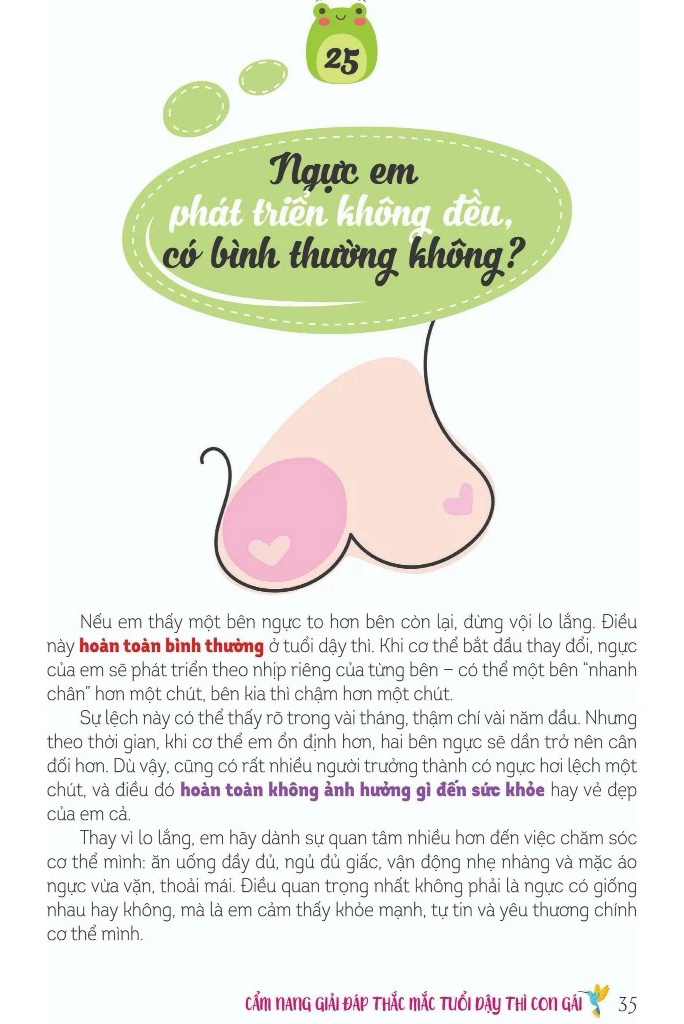 Dậy Thì Không Gì Phải Sợ - Cẩm Nang Con Gái - Ảnh 4
