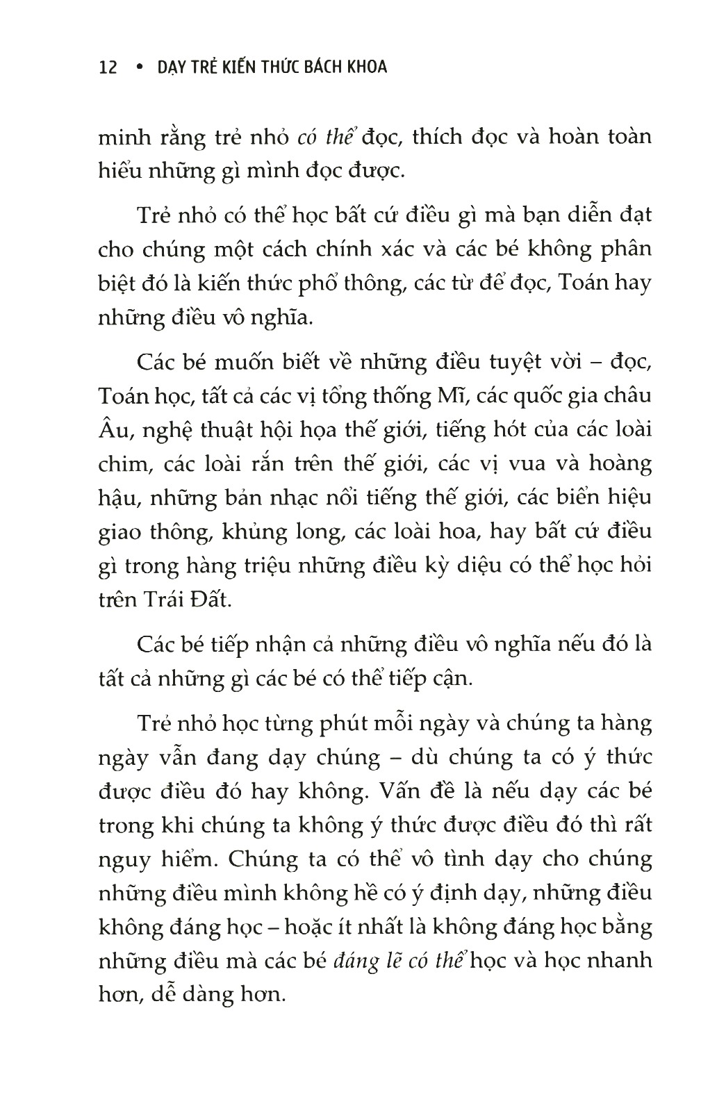 dạy trẻ kiến thức bách khoa - Ảnh 5