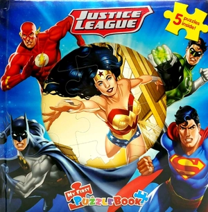 dc justice league my first puzzle book - Ảnh 2
