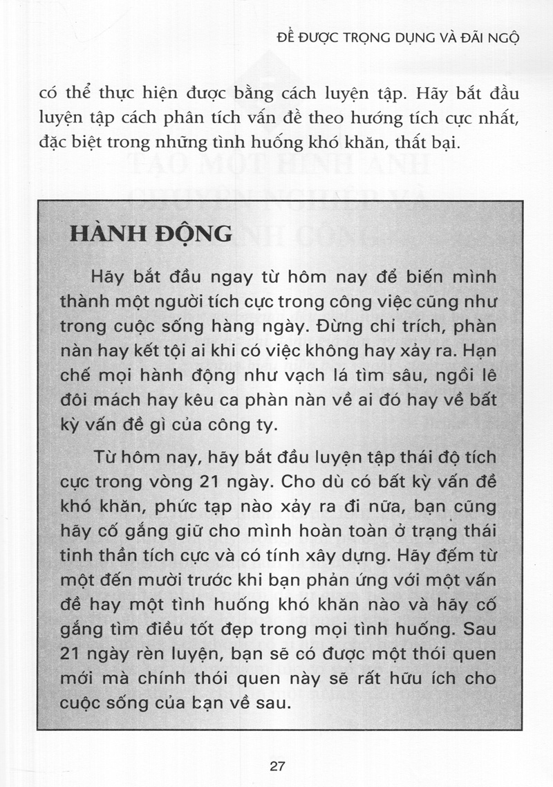 để được trọng dụng & đãi ngộ (tái bản 2017) - Ảnh 19