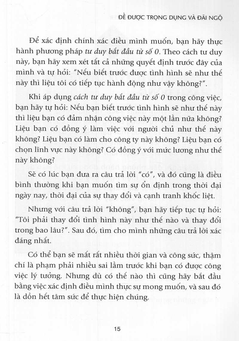để được trọng dụng & đãi ngộ (tái bản 2017) - Ảnh 8