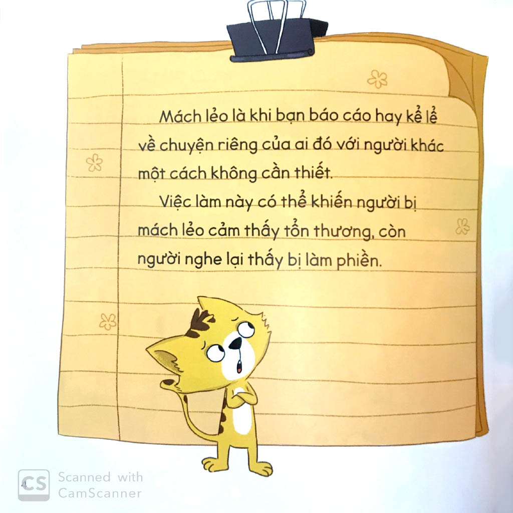 để em luôn ngoan ngoãn - vì sao tớ không nên mách lẻo? - Ảnh 5