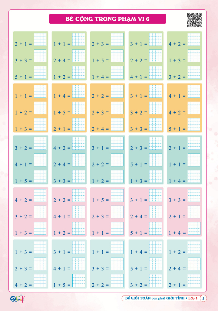 để giỏi toán con phải giỏi tính 1 (dành cho học sinh lớp 1) (tái bản 2024) - Ảnh 5