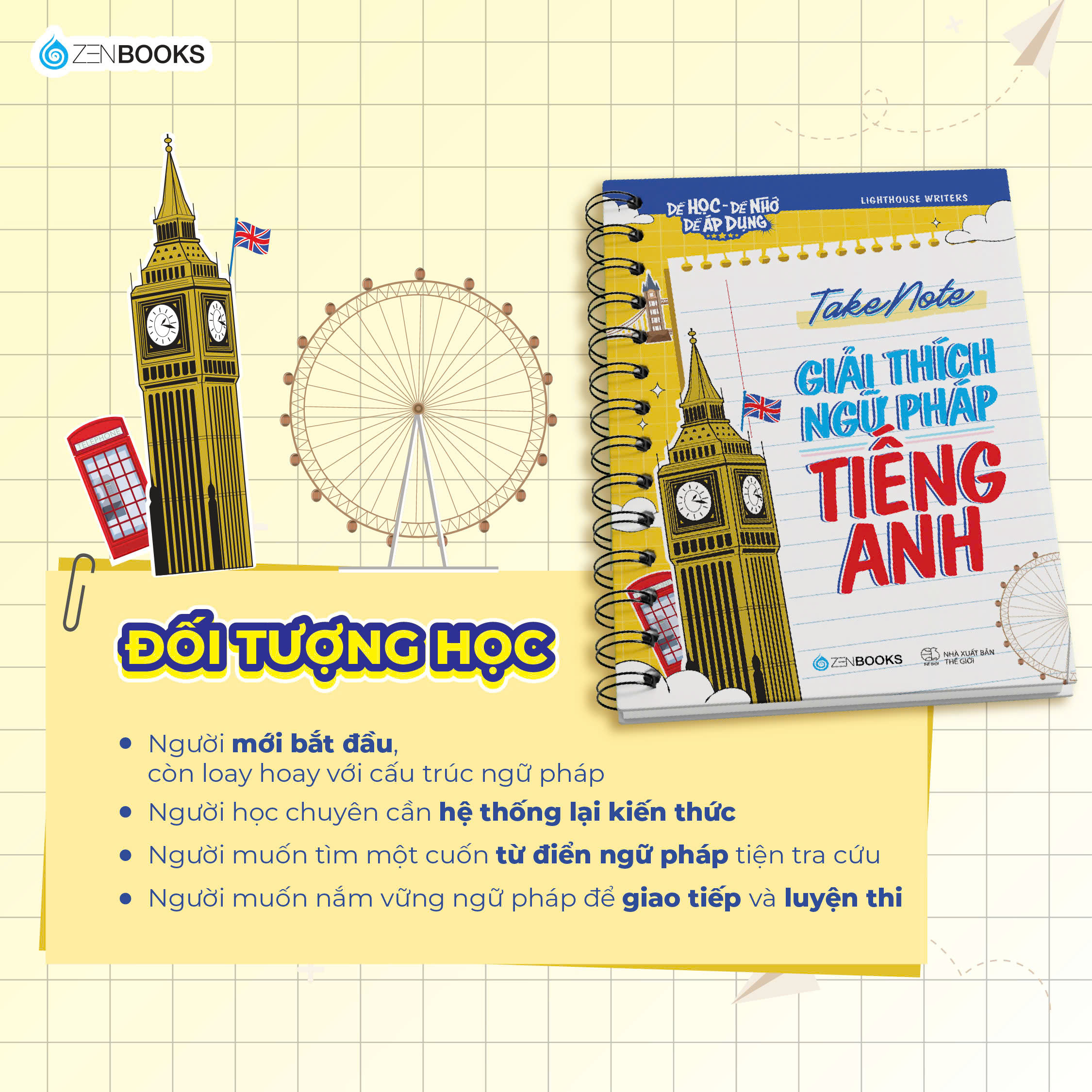 Dễ Học Dễ Nhớ Dễ Áp Dụng - Takenote - Giải Thích Ngữ Pháp Tiếng Anh - Ảnh 10