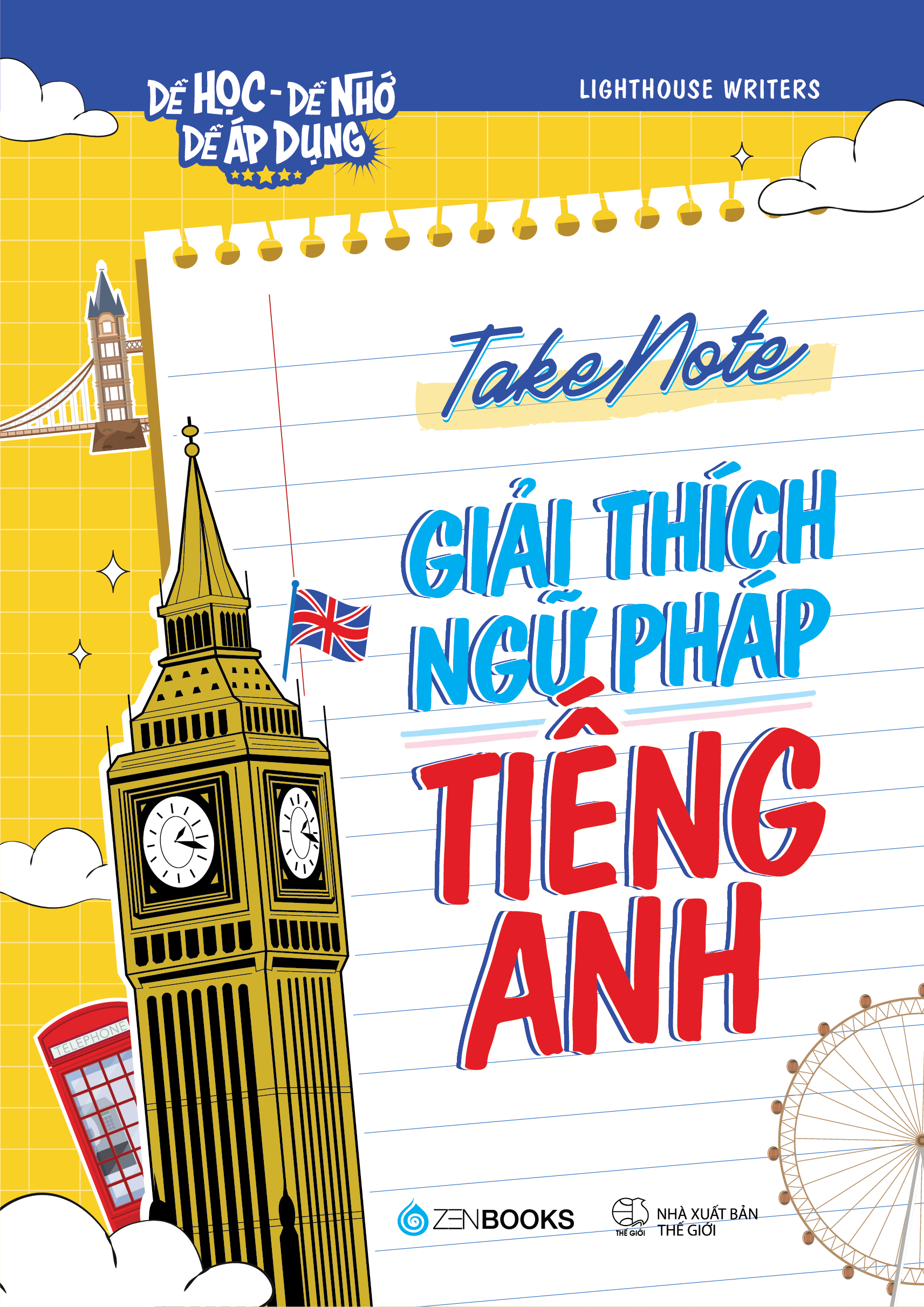 Dễ Học Dễ Nhớ Dễ Áp Dụng - Takenote - Giải Thích Ngữ Pháp Tiếng Anh - Ảnh 2
