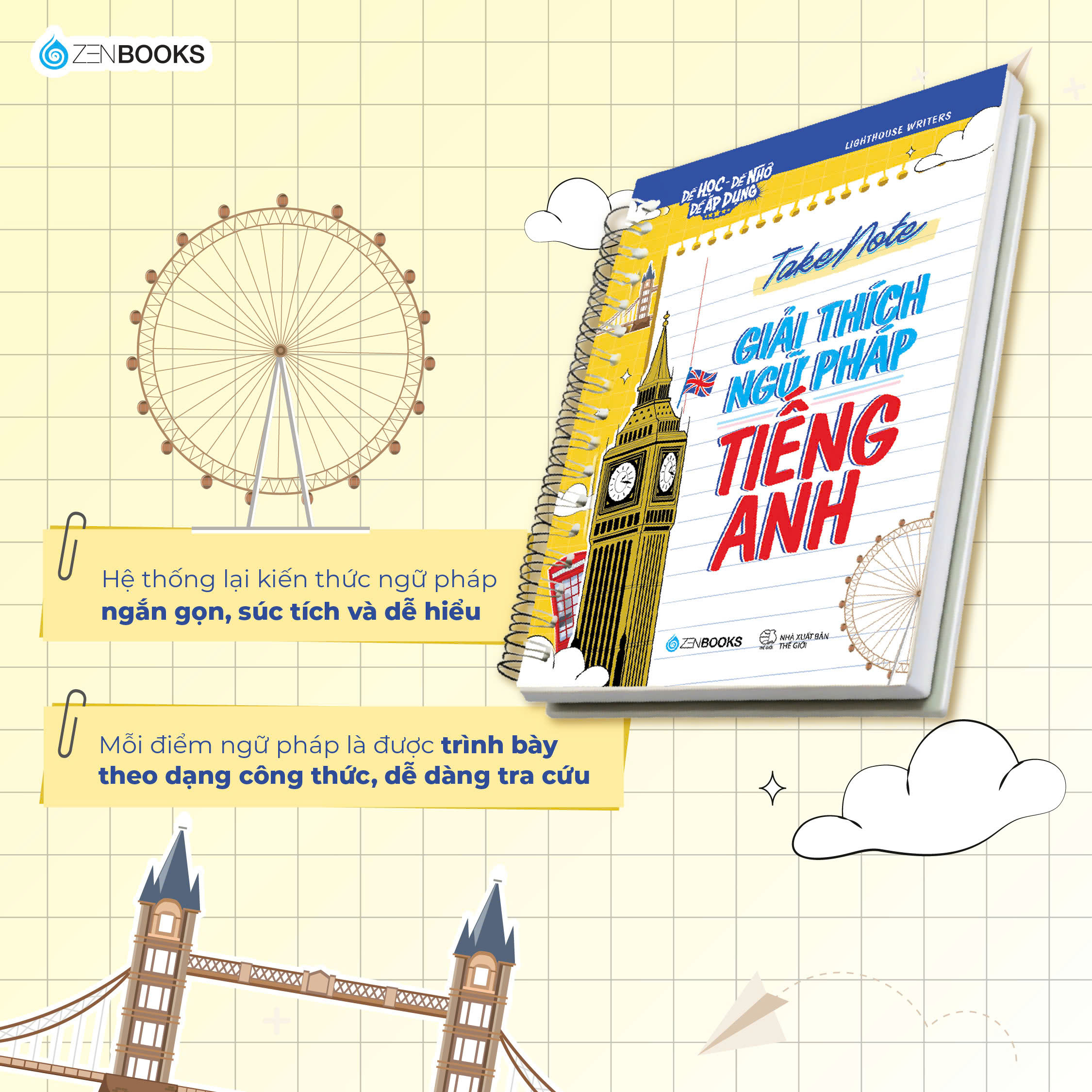 Dễ Học Dễ Nhớ Dễ Áp Dụng - Takenote - Giải Thích Ngữ Pháp Tiếng Anh - Ảnh 5
