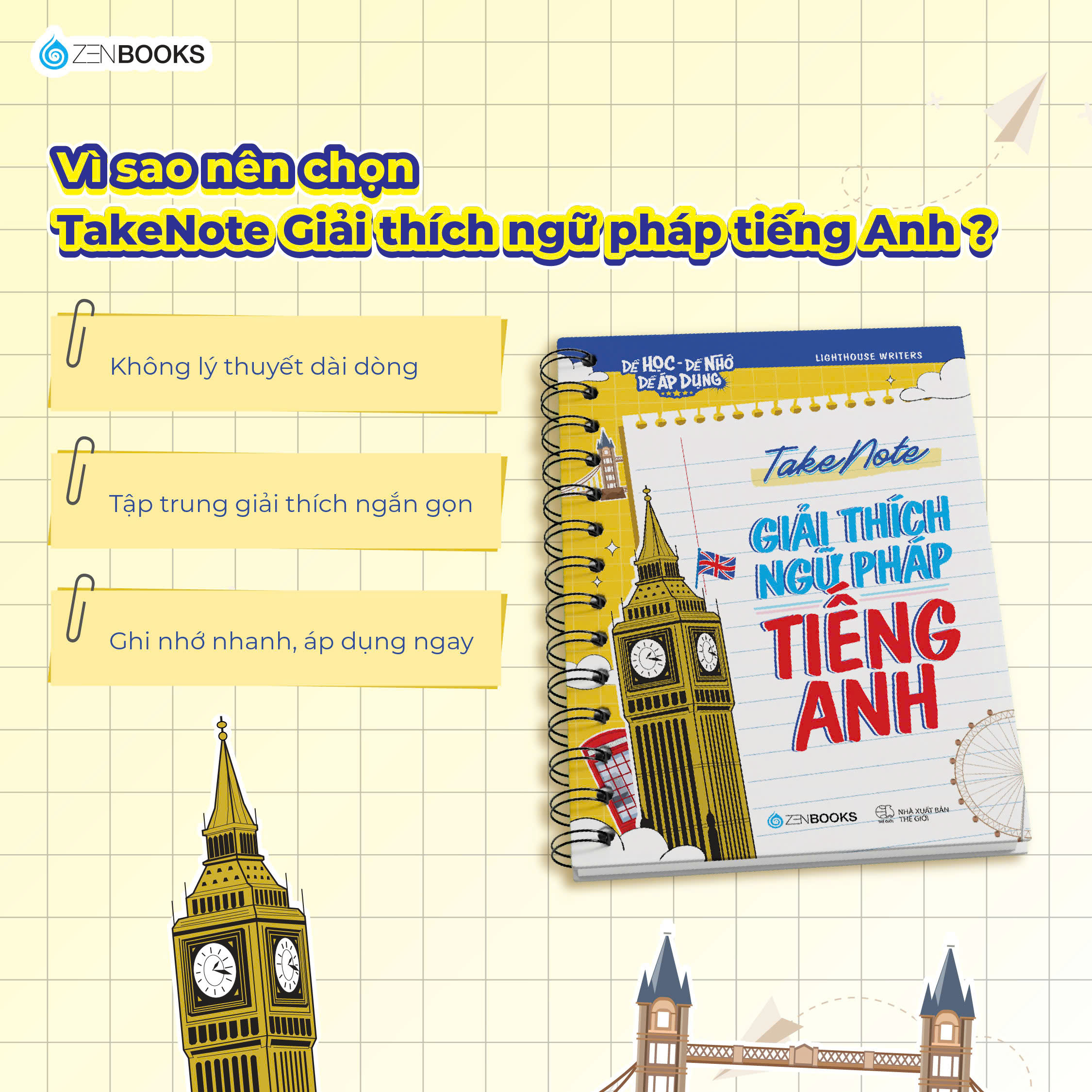 Dễ Học Dễ Nhớ Dễ Áp Dụng - Takenote - Giải Thích Ngữ Pháp Tiếng Anh - Ảnh 7