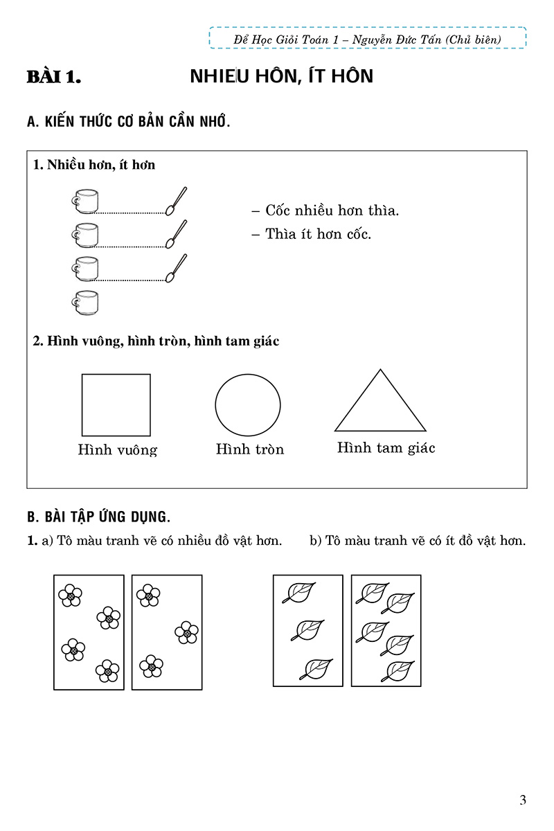 để học giỏi toán 1 - Ảnh 3
