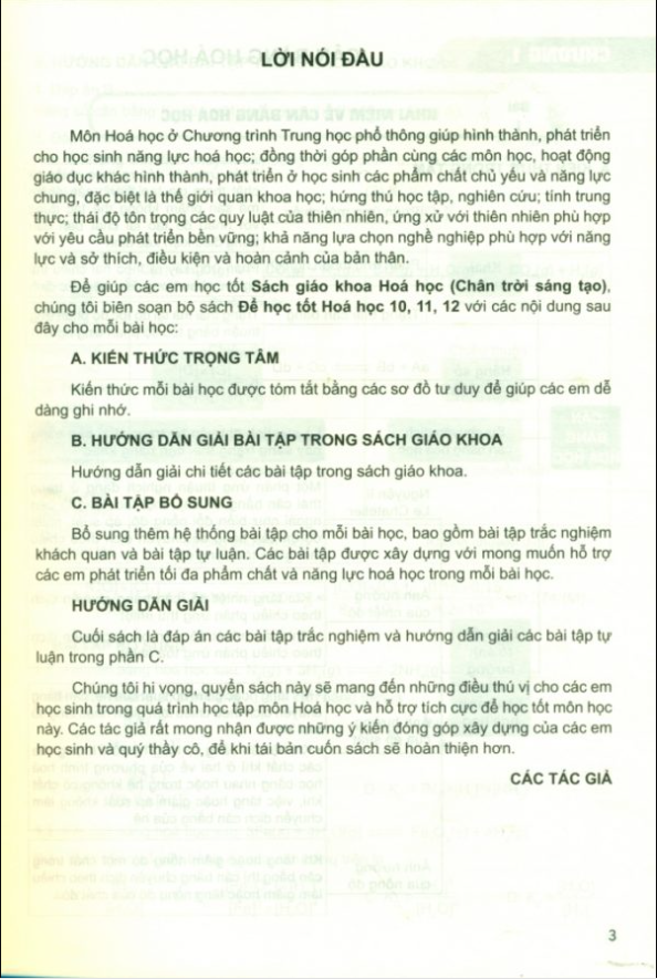 Để Học Tốt Hóa Học 11 (Chân Trời Sáng Tạo) (2023) - Ảnh 3