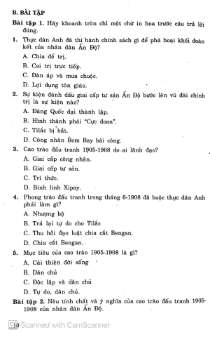để học tốt lịch sử 11 - Ảnh 10