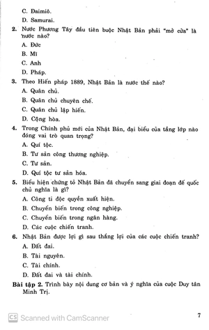 để học tốt lịch sử 11 - Ảnh 7