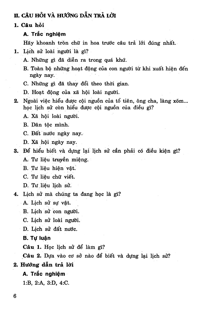 để học tốt lịch sử 6 - Ảnh 5
