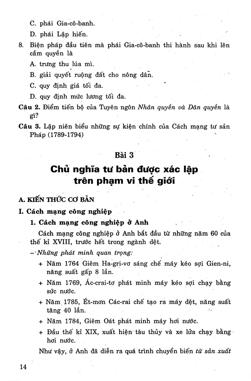 để học tốt lịch sử 8 (tái bản 2020) - Ảnh 11