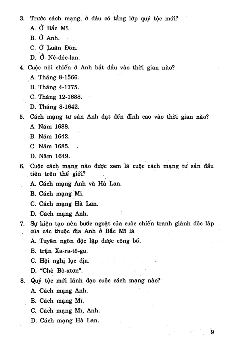 để học tốt lịch sử 8 (tái bản 2020) - Ảnh 6