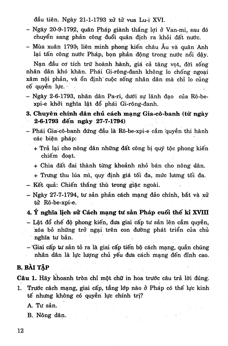 để học tốt lịch sử 8 (tái bản 2020) - Ảnh 9