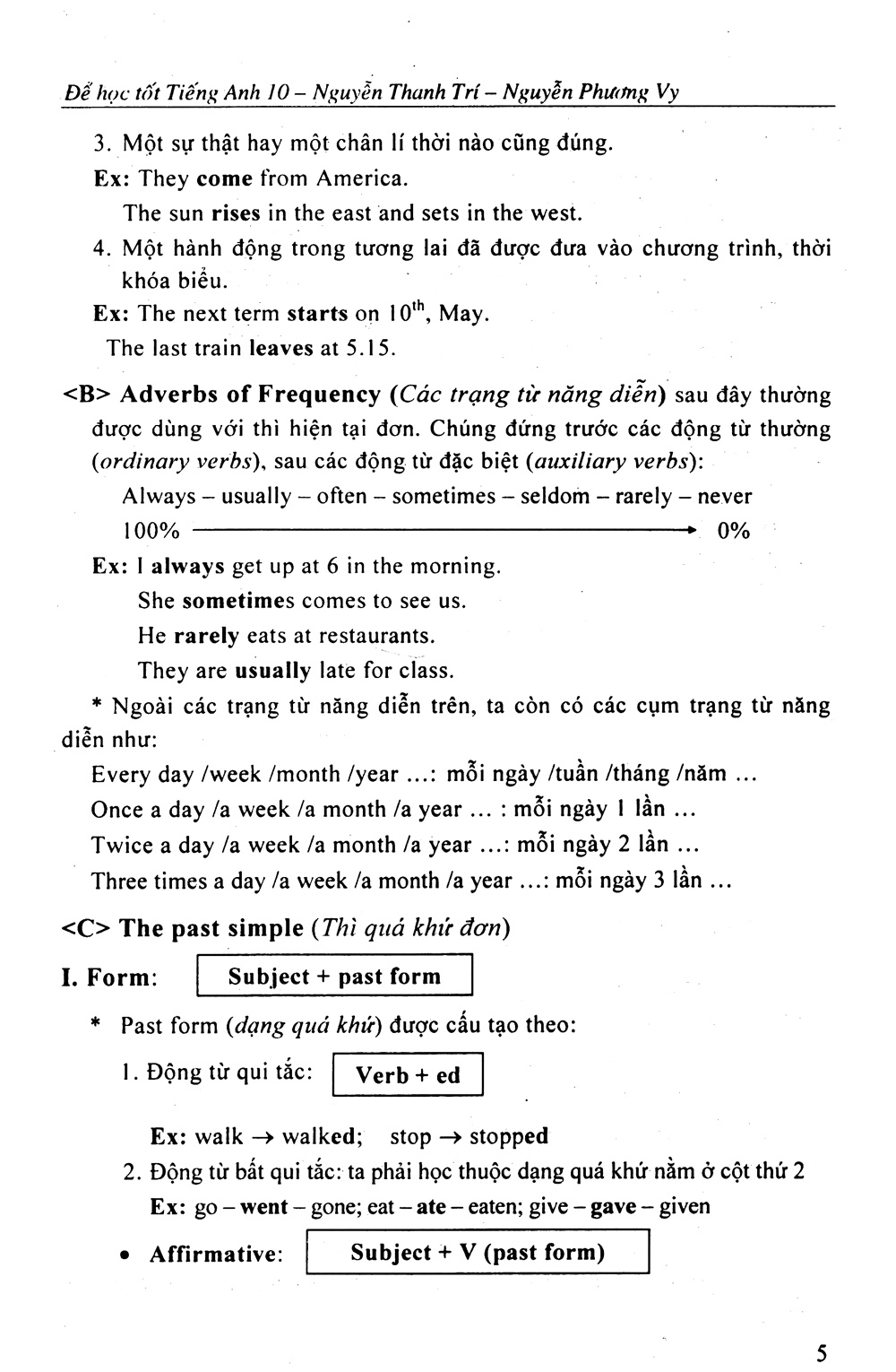để học tốt tiếng anh lớp 10 (phiên bản mới nhất) - Ảnh 7