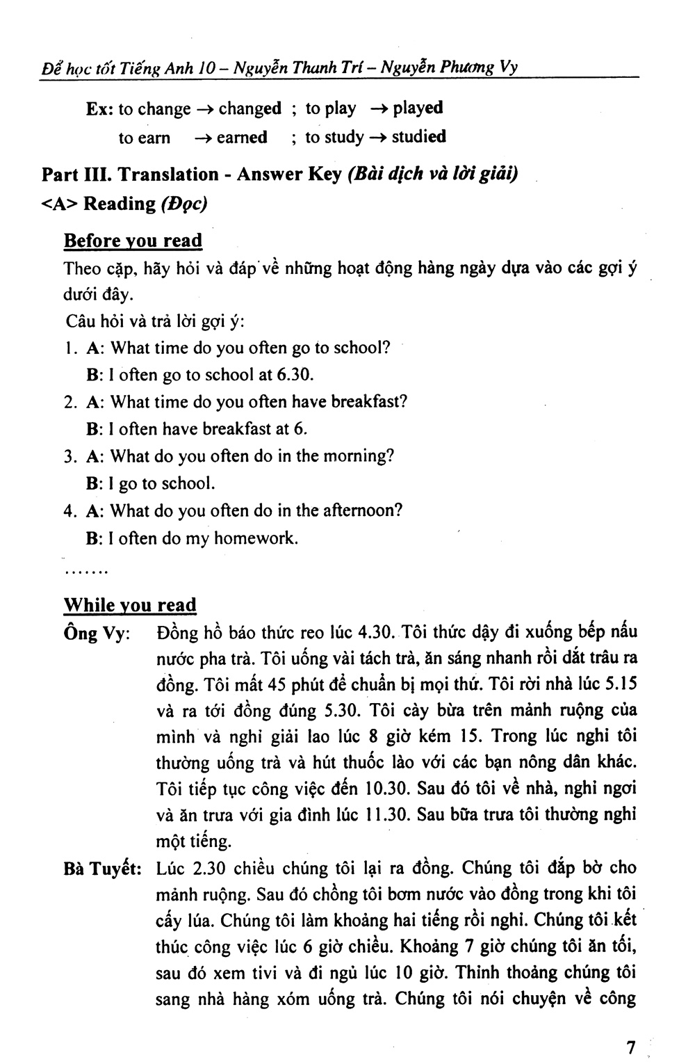 để học tốt tiếng anh lớp 10 (phiên bản mới nhất) - Ảnh 9