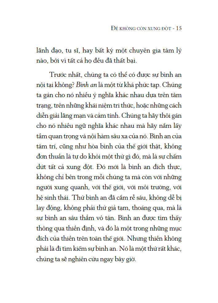 De Khong Con Xung Dot - Can Conflickt End - Ảnh 11