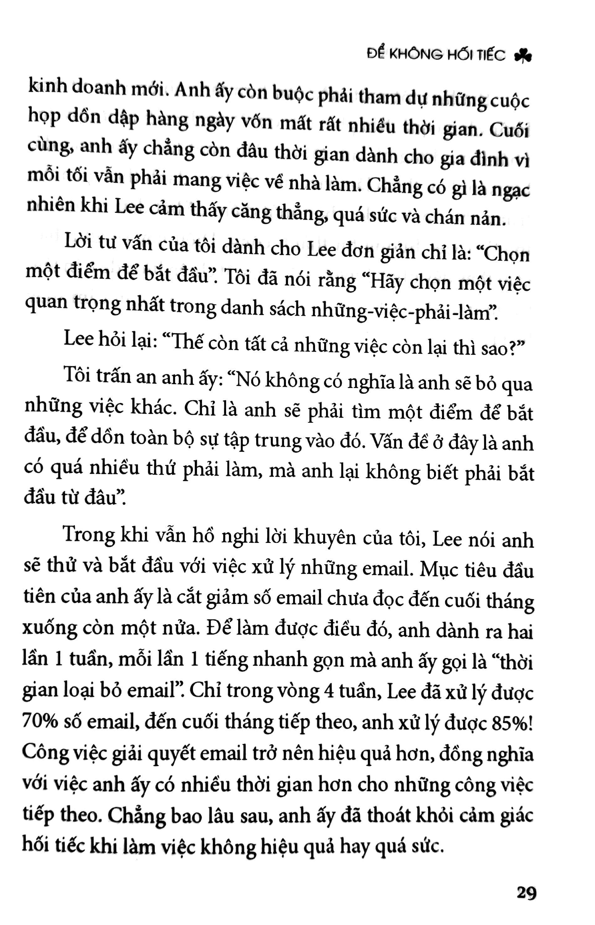 để không hối tiếc - 30 cách để có một cuộc sống hạnh phúc hơn và ý nghĩa hơn - Ảnh 11