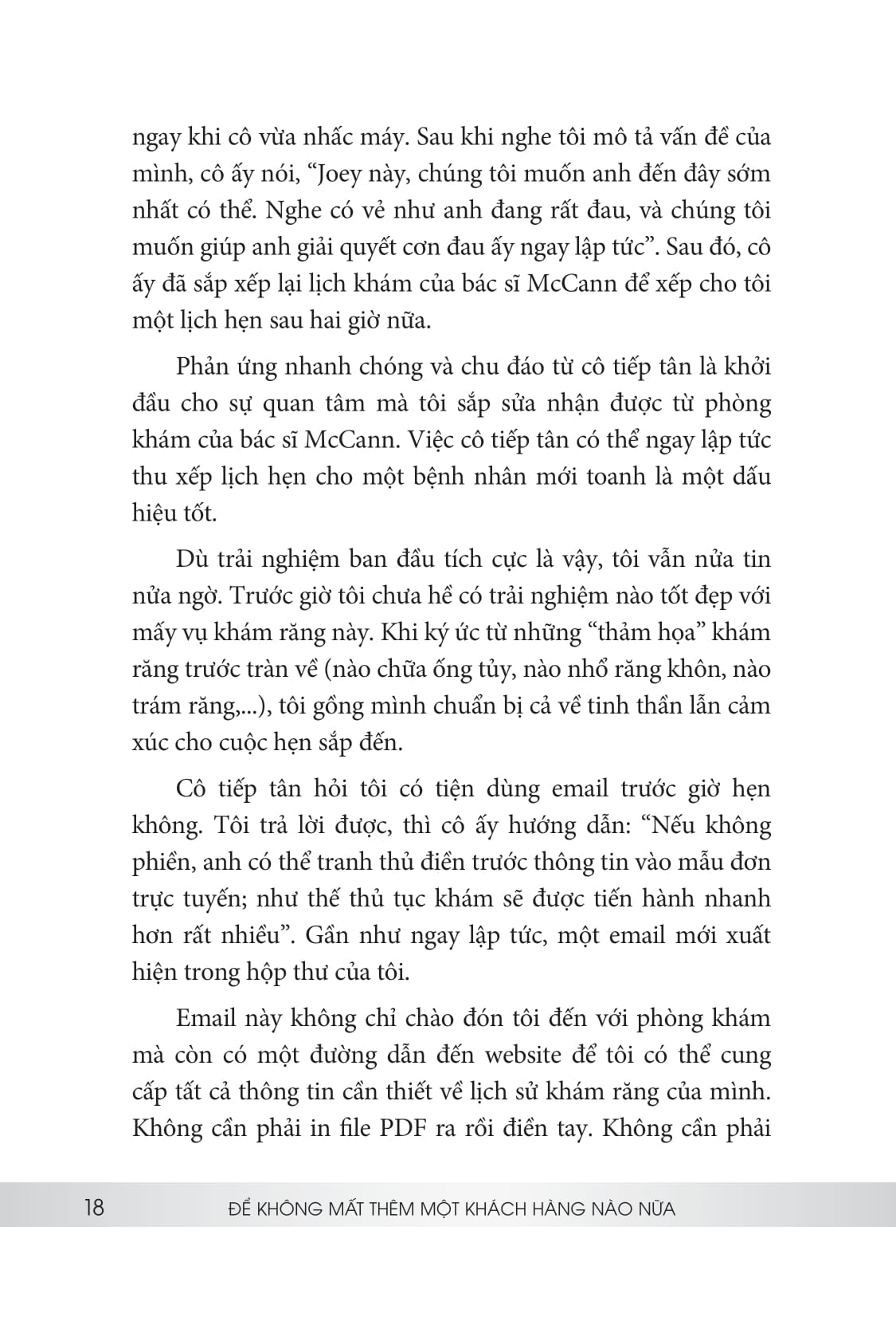 để không mất thêm một khách hàng nào nữa - Ảnh 11
