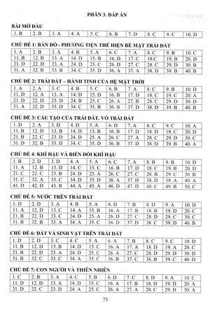 đề kiểm tra đánh giá năng lực môn lịch sử - địa lí lớp 6: phần địa lí - Ảnh 11