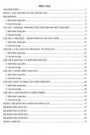 đề kiểm tra đánh giá năng lực môn lịch sử - địa lí lớp 6: phần địa lí - Ảnh 5