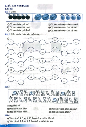 đề kiểm tra đánh giá năng lực môn toán - lớp 1 - Ảnh 6