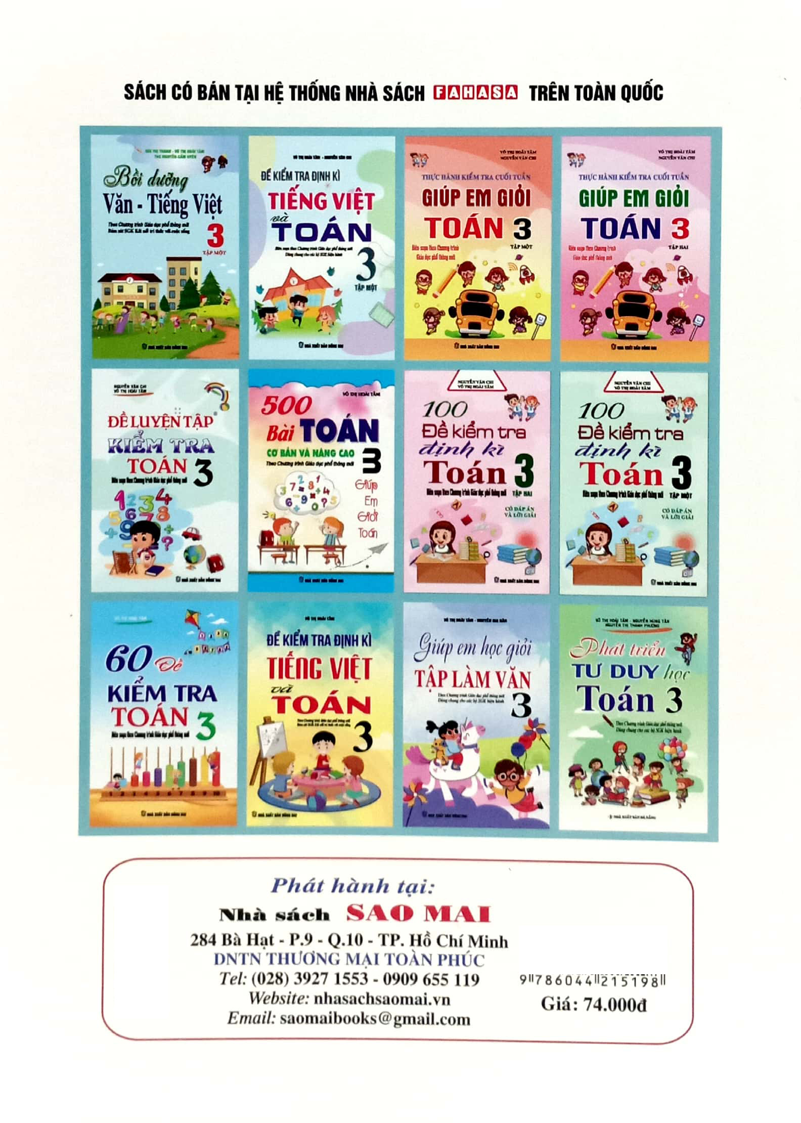 đề kiểm tra định kỳ tiếng việt và toán 3 - tập 2 - Ảnh 7