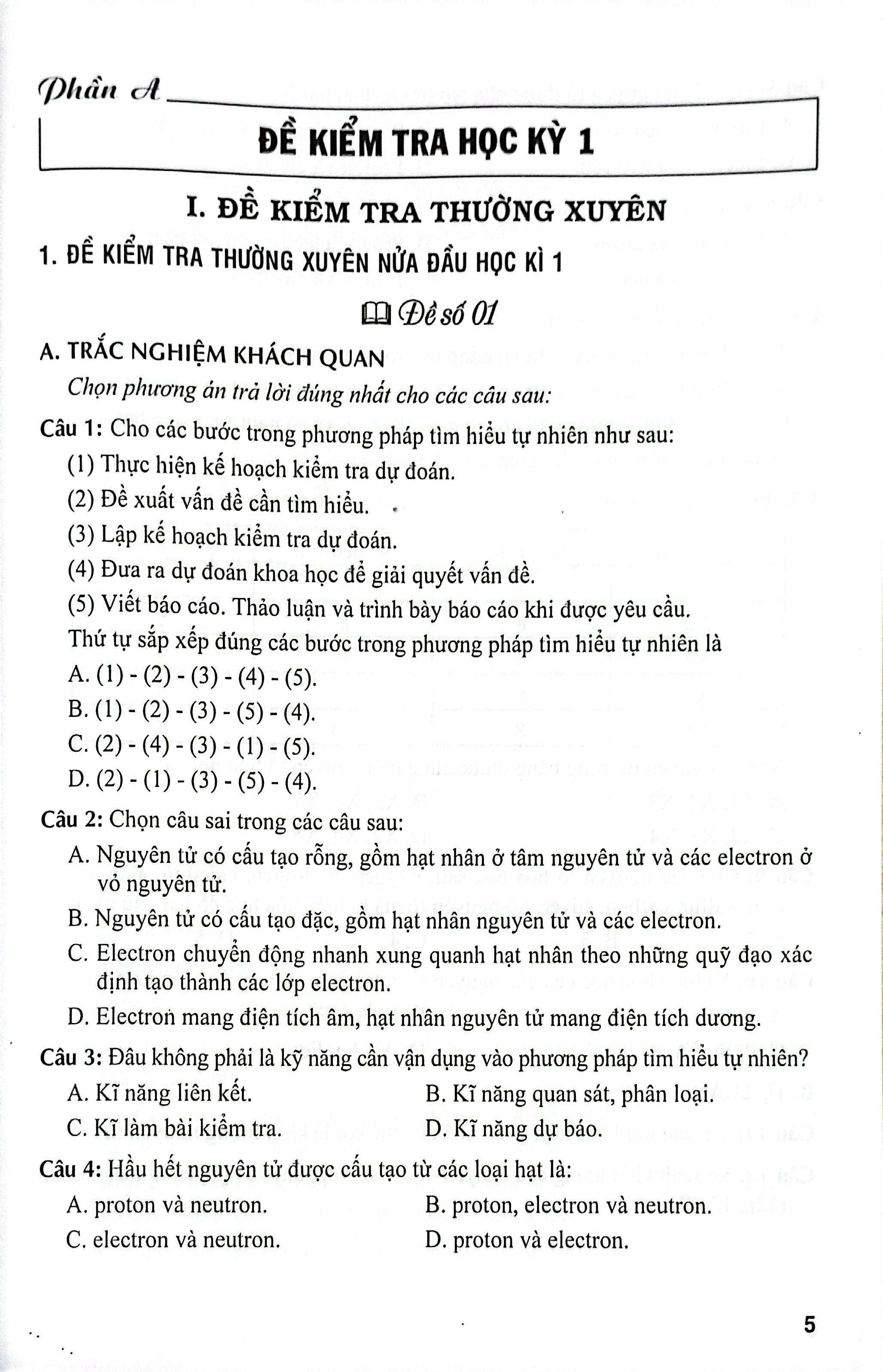 De Kiem Tra Khoa Hoc Tu Nhien 7 (Ket Noi) - Ảnh 5