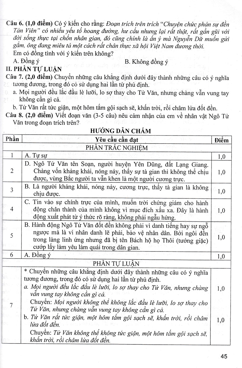 đề kiểm tra ngữ văn 8 (dùng chung cho các bộ sgk hiện hành) - Ảnh 10