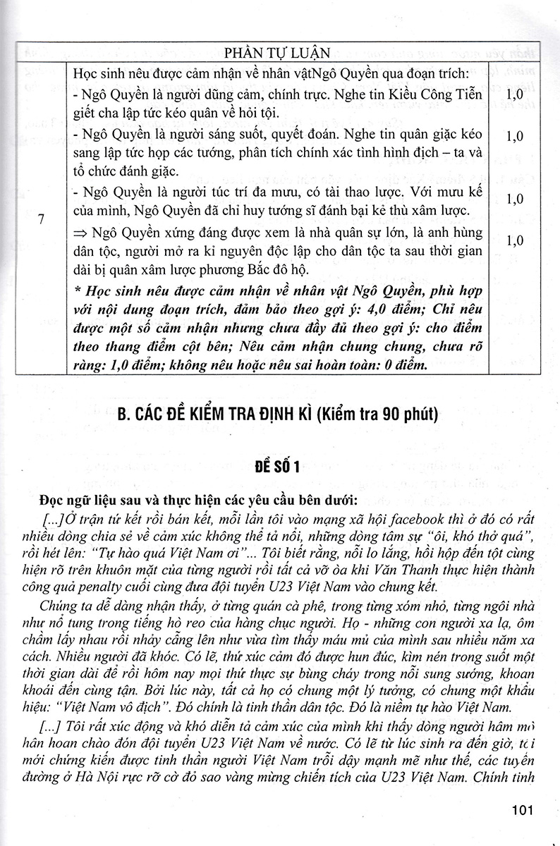 đề kiểm tra ngữ văn 8 (dùng chung cho các bộ sgk hiện hành) - Ảnh 11