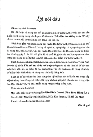 đề kiểm tra tiếng anh 10 (dùng kèm sgk kết nối tri thức với cuộc sống) - Ảnh 4