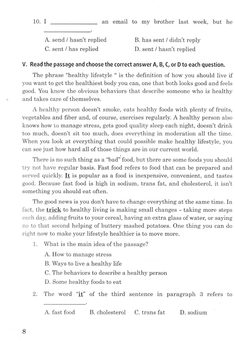 Đề Kiểm Tra Tiếng Anh 11 (Global Success) - Ảnh 7