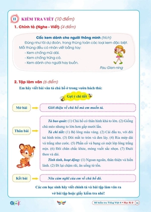 đề kiểm tra tiếng việt 4 - học kì 2 (cánh diều) - Ảnh 6