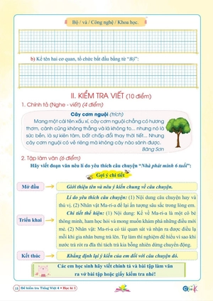 đề kiểm tra tiếng việt lớp 4 - học kì 1 (kết nối tri thức với cuộc sống) - Ảnh 5