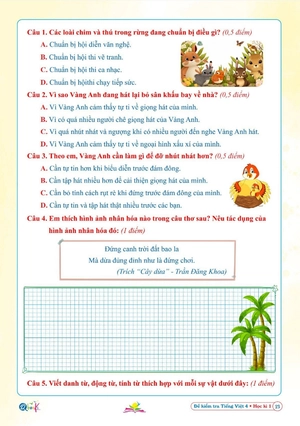 đề kiểm tra tiếng việt lớp 4 - học kì 1 (kết nối tri thức với cuộc sống) - Ảnh 6