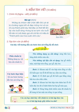 đề kiểm tra tiếng việt lớp 4 - học kì 1 (kết nối tri thức với cuộc sống) - Ảnh 8