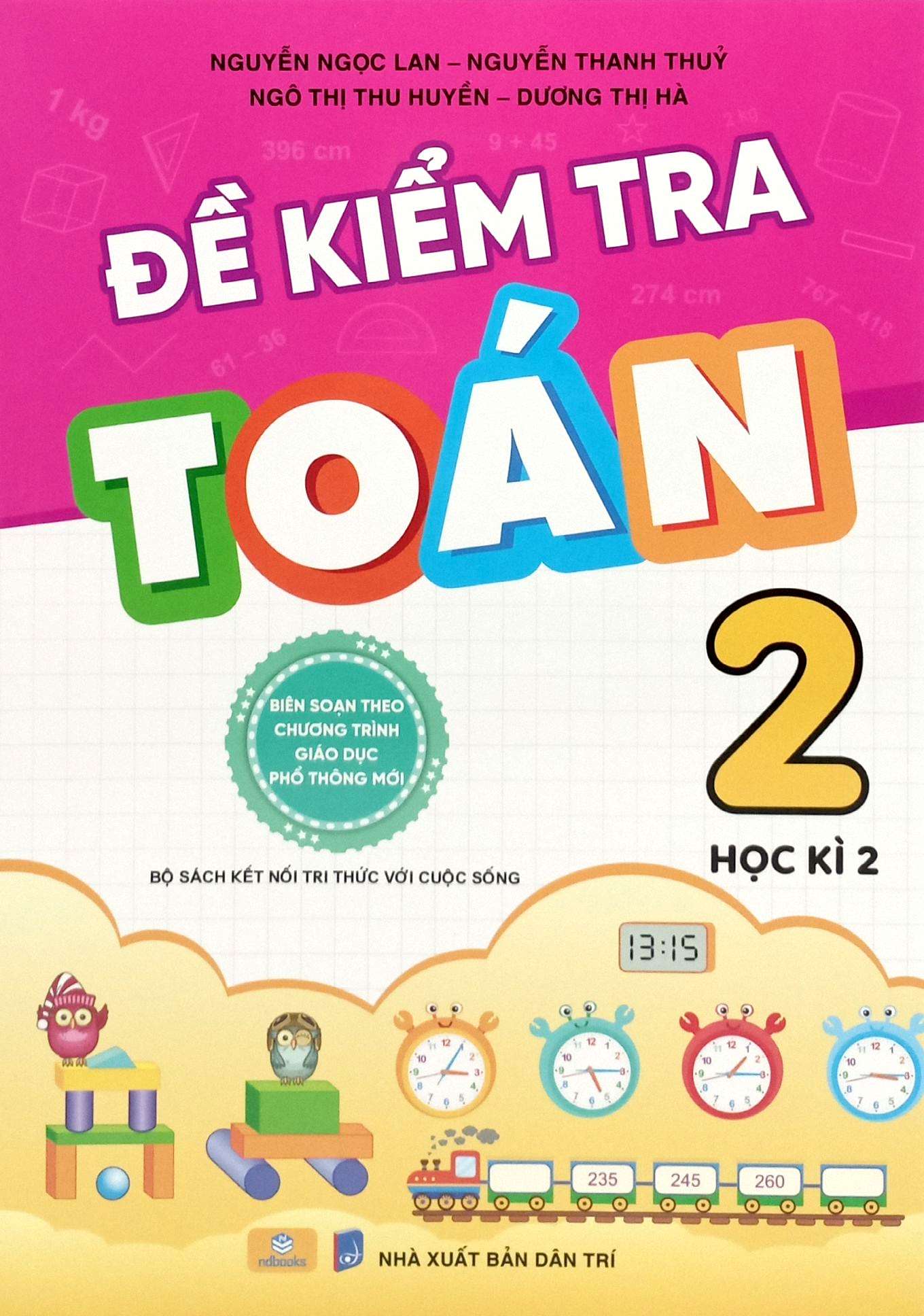 Đề Kiểm Tra Toán 2 - Học Kì 2 (Kết Nối) (Tái Bản 2025) - Ảnh 2