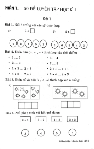 đề luyện tập kiểm tra toán 1 (biên soạn theo chương trình giáo dục phổ thông mới) - Ảnh 4
